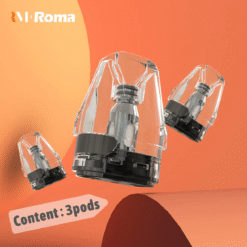 Roma R1 pod | 羅馬側注油空煙彈 (兼容 OXVA XLIM小蠻牛系列) | 2ml容量、防漏設計、0.8歐、3顆裝 | 台灣現貨 711到付