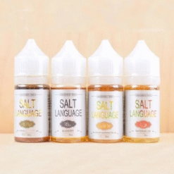 SALT LANGUAGE 鹽語丁鹽煙油｜30ml/35mg順滑擊喉感｜多元口味電子煙油霧化體驗 | 台灣現貨 711到付