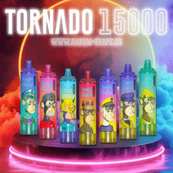 RandM Tornado 15000 Puffs - 一次性/抛棄式15000 口超長續航 | Mesh Coil | Type-C 快充 | LED 顯示屏 | 台灣現貨