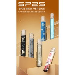 SP2S 鈦色電子煙主機 – 聖誕限量版/雙檔功率/相容一代菸彈